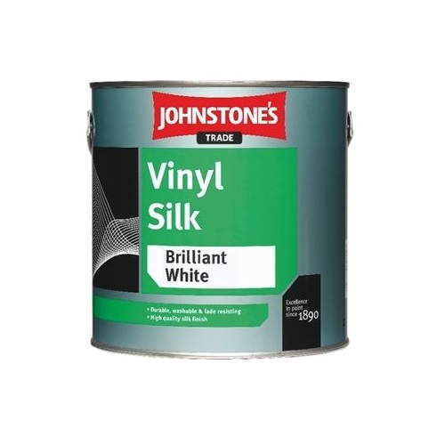 Vinyl Silk Emulsion Brilliant White 2.5 litres Peter Hogarth